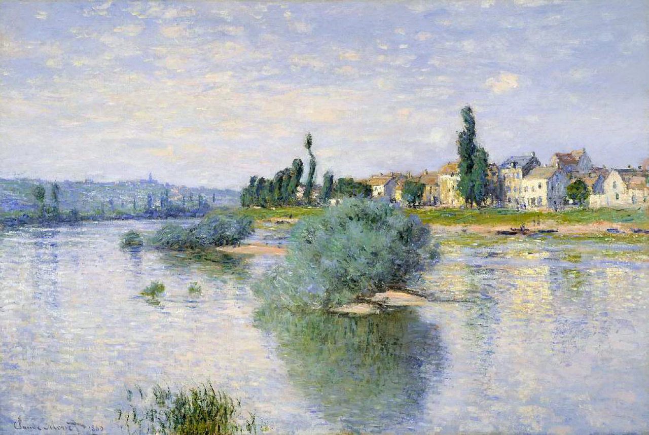 The Seine at Lavacourt 1880